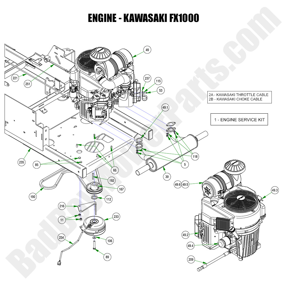 2023 Rogue - Engine - Kawasaki FX1000